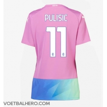 AC Milan Christian Pulisic #11 Derde tenue Dames 2023-24 Korte Mouwen
