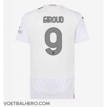 AC Milan Olivier Giroud #9 Uit tenue Dames 2023-24 Korte Mouwen