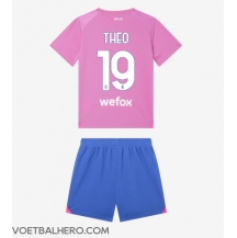 AC Milan Theo Hernandez #19 Derde tenue Kids 2023-24 Korte Mouwen (+ broek)