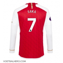Arsenal Bukayo Saka #7 Thuis tenue 2023-24 Lange Mouwen