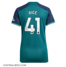 Arsenal Declan Rice #41 Derde tenue Dames 2023-24 Korte Mouwen