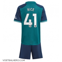 Arsenal Declan Rice #41 Derde tenue Kids 2023-24 Korte Mouwen (+ broek)