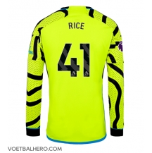 Arsenal Declan Rice #41 Uit tenue 2023-24 Lange Mouwen
