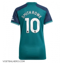 Arsenal Emile Smith Rowe #10 Derde tenue Dames 2023-24 Korte Mouwen
