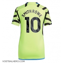 Arsenal Emile Smith Rowe #10 Uit tenue Dames 2023-24 Korte Mouwen
