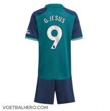 Arsenal Gabriel Jesus #9 Derde tenue Kids 2023-24 Korte Mouwen (+ broek)
