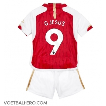 Arsenal Gabriel Jesus #9 Thuis tenue Kids 2023-24 Korte Mouwen (+ broek)