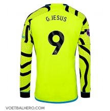 Arsenal Gabriel Jesus #9 Uit tenue 2023-24 Lange Mouwen