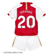 Arsenal Jorginho Frello #20 Thuis tenue Kids 2023-24 Korte Mouwen (+ broek)