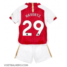 Arsenal Kai Havertz #29 Thuis tenue Kids 2023-24 Korte Mouwen (+ broek)