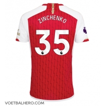 Arsenal Oleksandr Zinchenko #35 Thuis tenue 2023-24 Korte Mouwen