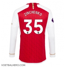 Arsenal Oleksandr Zinchenko #35 Thuis tenue 2023-24 Lange Mouwen