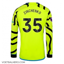Arsenal Oleksandr Zinchenko #35 Uit tenue 2023-24 Lange Mouwen