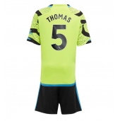 Arsenal Thomas Partey #5 Uit tenue Kids 2023-24 Korte Mouwen (+ broek)
