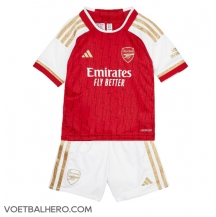 Arsenal Thuis tenue Kids 2023-24 Korte Mouwen (+ broek)