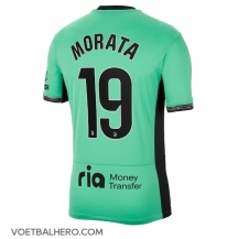 Atletico Madrid Alvaro Morata #19 Derde tenue 2023-24 Korte Mouwen