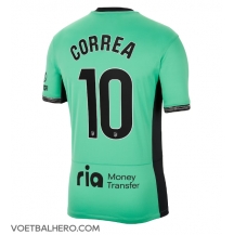 Atletico Madrid Angel Correa #10 Derde tenue 2023-24 Korte Mouwen