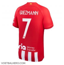 Atletico Madrid Antoine Griezmann #7 Thuis tenue 2023-24 Korte Mouwen