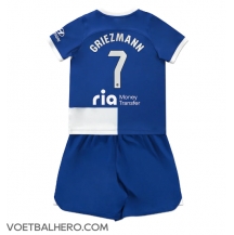 Atletico Madrid Antoine Griezmann #7 Uit tenue Kids 2023-24 Korte Mouwen (+ broek)
