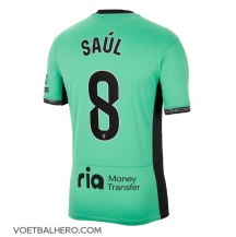 Atletico Madrid Saul Niguez #8 Derde tenue 2023-24 Korte Mouwen