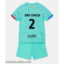 Barcelona Joao Cancelo #2 Derde tenue Kids 2023-24 Korte Mouwen (+ broek)