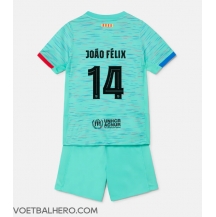 Barcelona Joao Felix #14 Derde tenue Kids 2023-24 Korte Mouwen (+ broek)