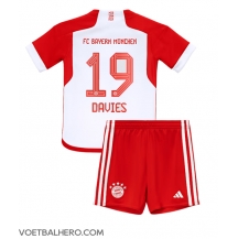 Bayern Munich Alphonso Davies #19 Thuis tenue Kids 2023-24 Korte Mouwen (+ broek)