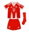 Bayern Munich Harry Kane #9 Thuis tenue Kids 2025-26 Korte Mouwen (+ broek)