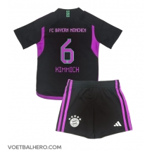 Bayern Munich Joshua Kimmich #6 Uit tenue Kids 2023-24 Korte Mouwen (+ broek)
