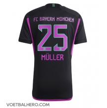 Bayern Munich Thomas Muller #25 Uit tenue 2023-24 Korte Mouwen