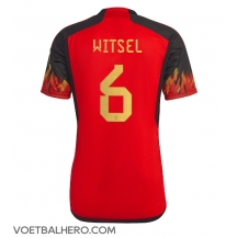 België Axel Witsel #6 Thuis tenue WK 2022 Korte Mouwen