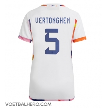 België Jan Vertonghen #5 Uit tenue Dames WK 2022 Korte Mouwen