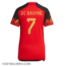 België Kevin De Bruyne #7 Thuis tenue Dames WK 2022 Korte Mouwen
