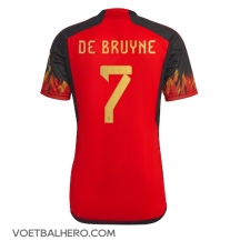 België Kevin De Bruyne #7 Thuis tenue WK 2022 Korte Mouwen