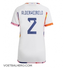 België Toby Alderweireld #2 Uit tenue Dames WK 2022 Korte Mouwen
