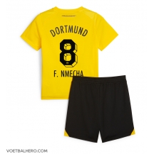 Borussia Dortmund Felix Nmecha #8 Thuis tenue Kids 2023-24 Korte Mouwen (+ broek)