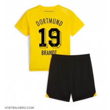 Borussia Dortmund Julian Brandt #19 Thuis tenue Kids 2023-24 Korte Mouwen (+ broek)