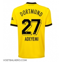 Borussia Dortmund Karim Adeyemi #27 Thuis tenue 2023-24 Korte Mouwen