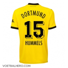 Borussia Dortmund Mats Hummels #15 Thuis tenue Dames 2023-24 Korte Mouwen