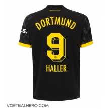 Borussia Dortmund Sebastien Haller #9 Uit tenue 2023-24 Korte Mouwen