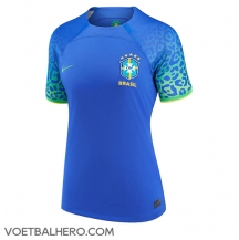 Brazilië Uit tenue Dames WK 2022 Korte Mouwen