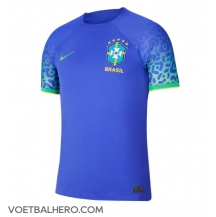 Brazilië Uit tenue WK 2022 Korte Mouwen