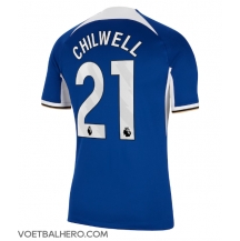Chelsea Ben Chilwell #21 Thuis tenue 2023-24 Korte Mouwen