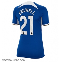 Chelsea Ben Chilwell #21 Thuis tenue Dames 2023-24 Korte Mouwen