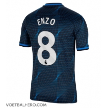 Chelsea Enzo Fernandez #8 Uit tenue 2023-24 Korte Mouwen