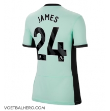 Chelsea Reece James #24 Derde tenue Dames 2023-24 Korte Mouwen