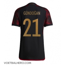 Duitsland Ilkay Gundogan #21 Uit tenue WK 2022 Korte Mouwen