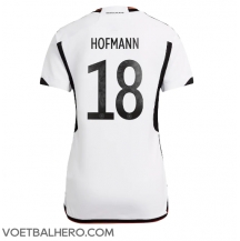 Duitsland Jonas Hofmann #18 Thuis tenue Dames WK 2022 Korte Mouwen