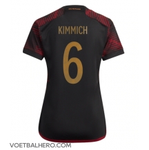 Duitsland Joshua Kimmich #6 Uit tenue Dames WK 2022 Korte Mouwen