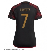 Duitsland Kai Havertz #7 Uit tenue Dames WK 2022 Korte Mouwen